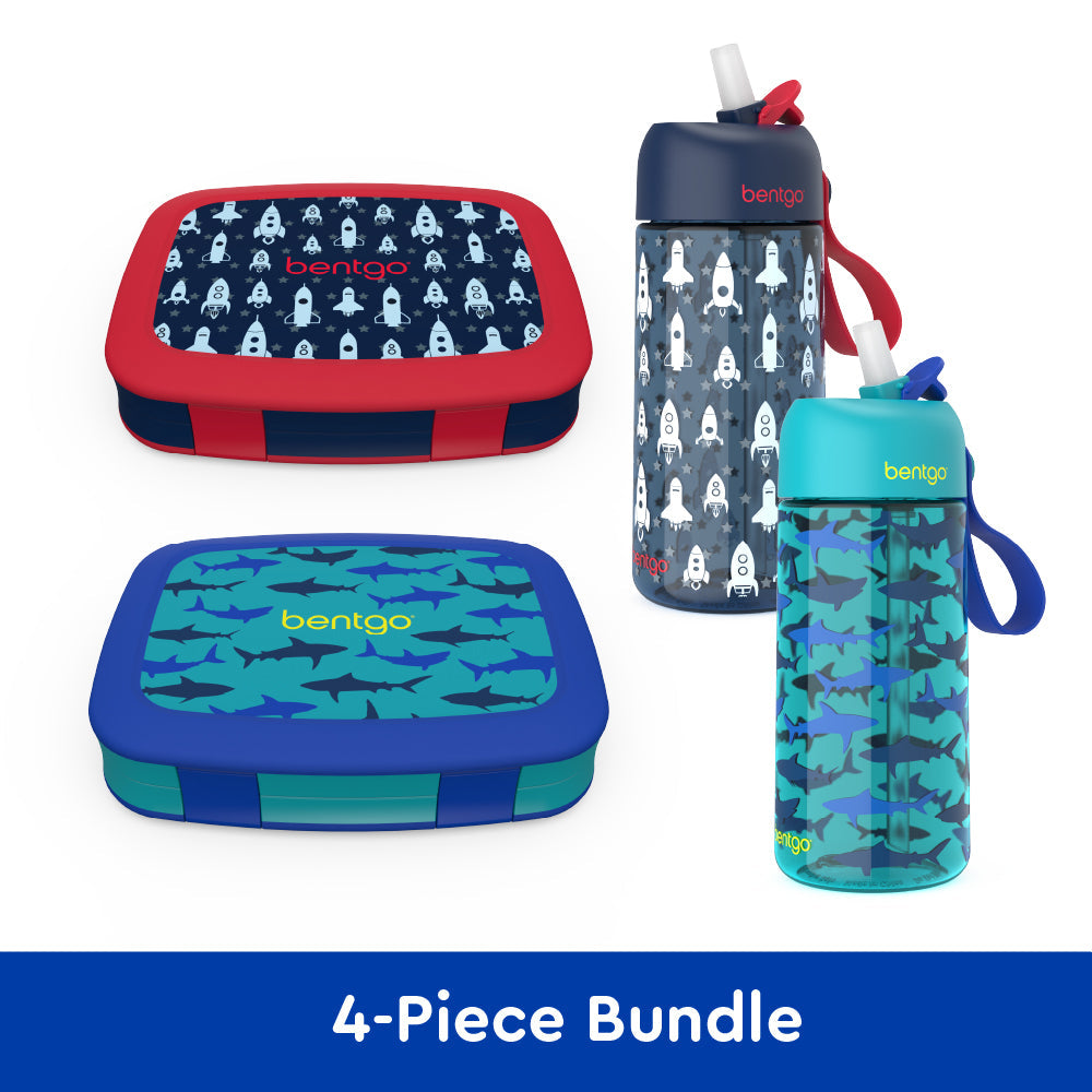 bentgo-kids-prints-lunch-boxes-and-water-bottles-y7 bentgo-lunch-box-bottle-bundle-rocket-shark-1.jpg